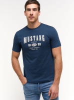 Pánské tričko k.r. MUSTANG modré