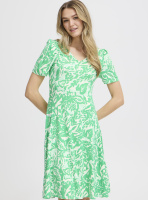 Dámské šaty FRANSA  zeleno-bílé