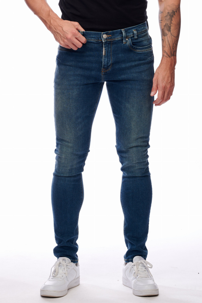 Pánské džíny  LTB Servando tmavě modré-seprané
