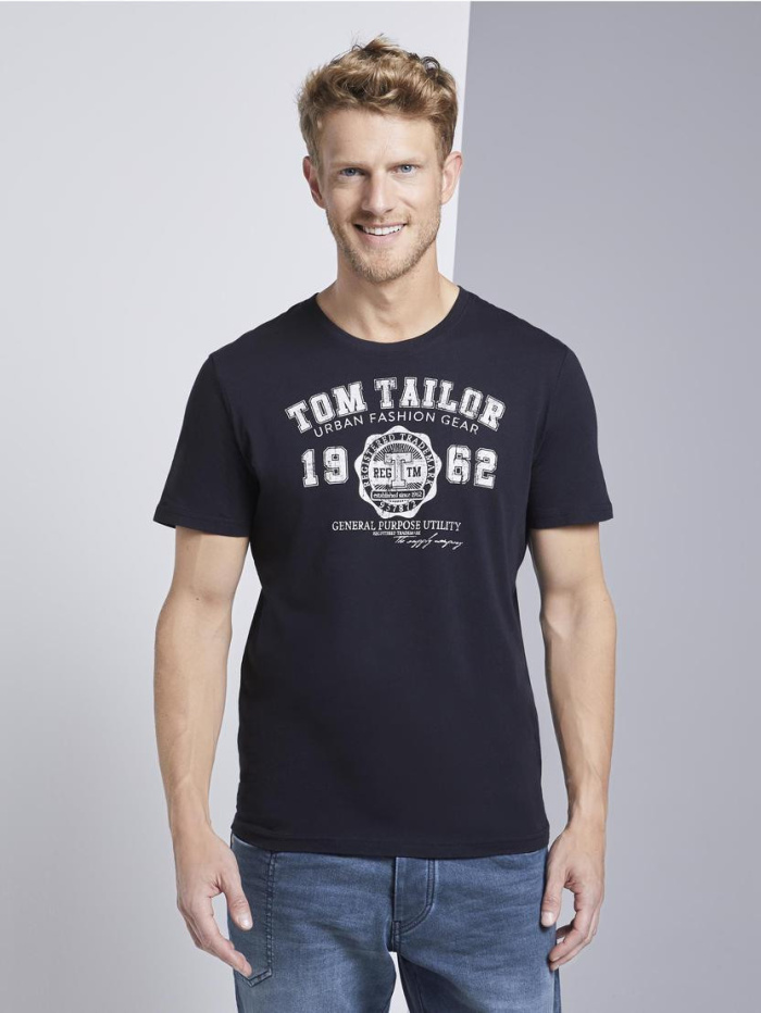 Pánské tričko  Tom Tailor  modré