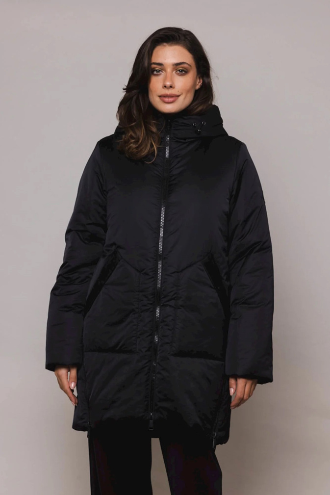 Dámský zimní kabát RINO&PELLE Jouke černý
