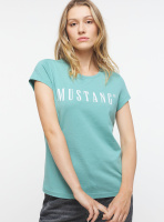 Dámské tričko Mustang zelené
