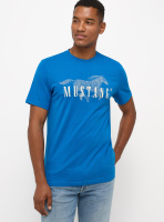 Pánské tričko Mustang modré