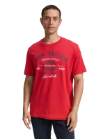 Pánské tričko TOM TAILOR červené