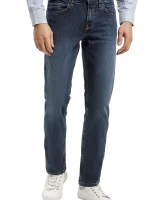 Pánské džíny CROSS JEANS Antonio klasicky modré-seprané
