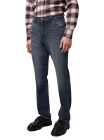 Pánské džíny WRANGLER Greensboro tmavě modré-seprané
