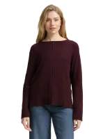 Dámský svetr TOM TAILOR červený