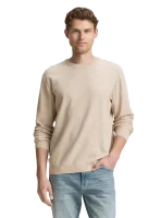 Pánský svetr TOM TAILOR béžový