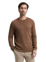 Pánský svetr TOM TAILOR hnědý