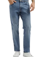 Pánské džíny CROSS JEANS Harry klasicky modré-seprané