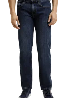 Pánské džíny CROSS JEANS Antonio tmavě modré-seprané