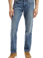 Pánské džíny CROSS JEANS Antonio klasicky modré-seprané