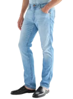 Pánské džíny WRANGLER Greensboro světle modré-seprané