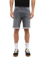 Pánské džínové kraťasy  MUSTANG Chicago Shorts Z šedé