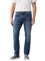 Pánské džíny LEVI'S 502 klasicky modré-seprané