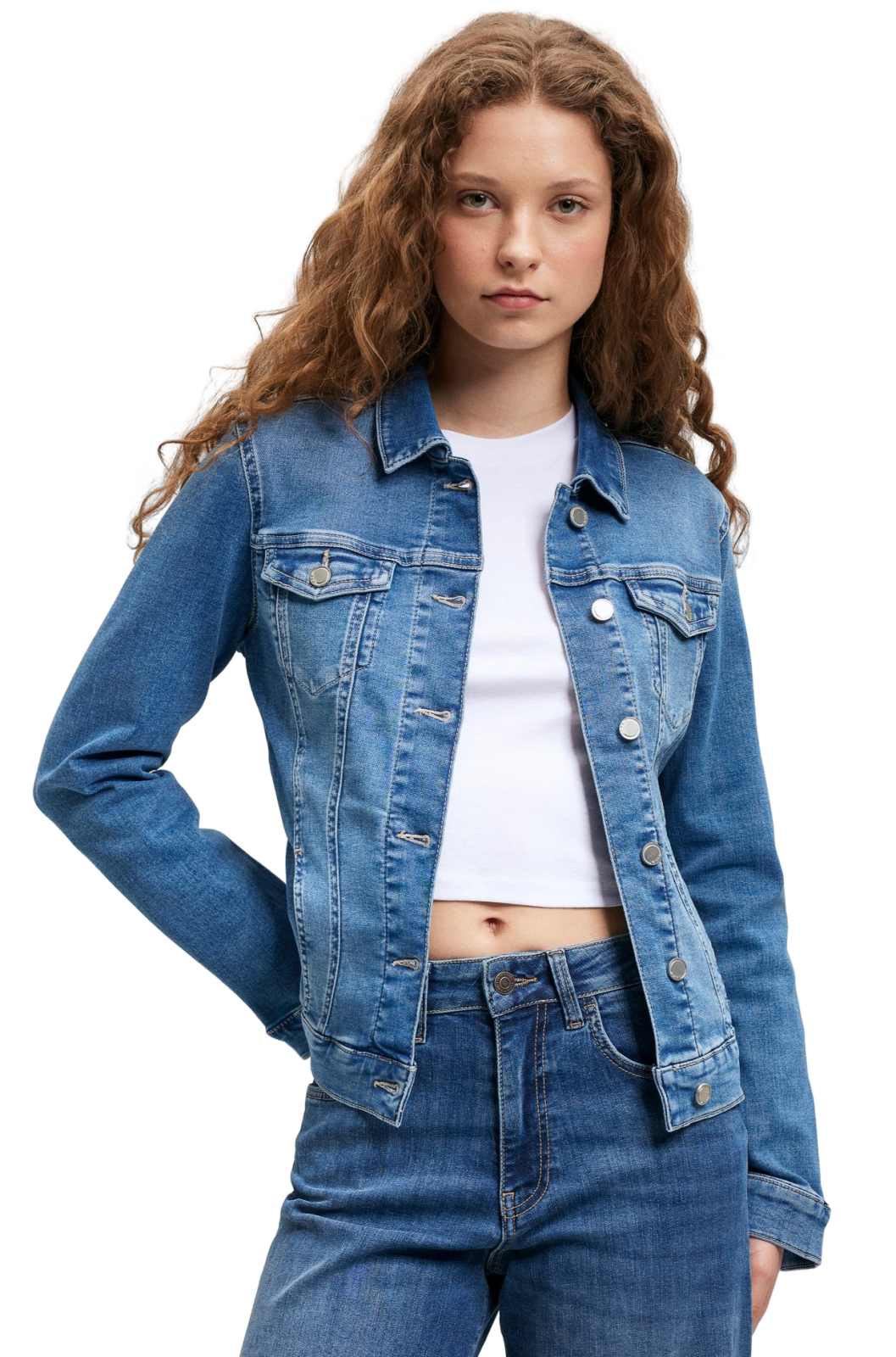 11136 86781 Daisy Dámská bunda jeans