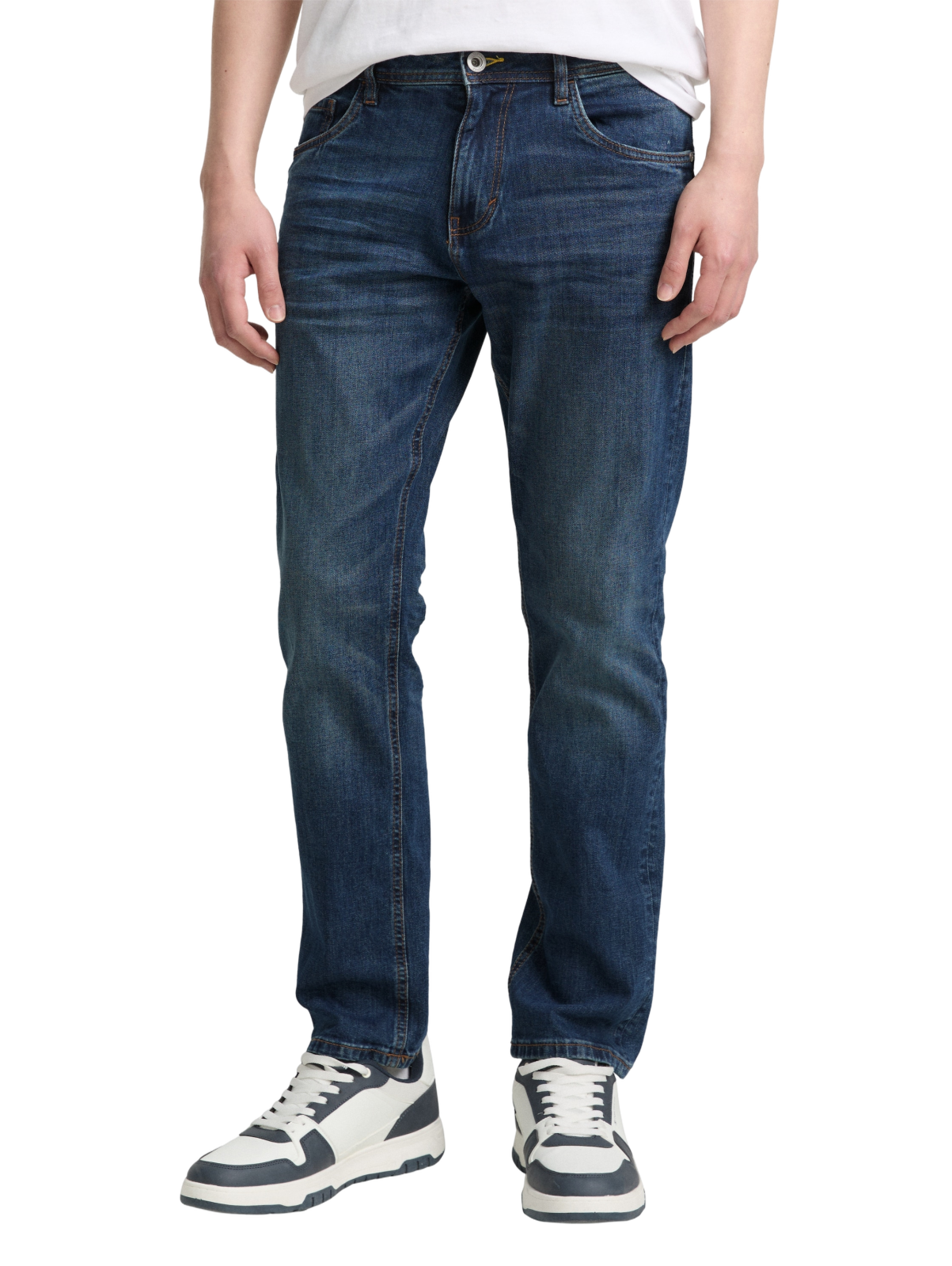 Pánské džíny TOM TAILOR TTJosh Regular tmavě modré-seprané - 32/34