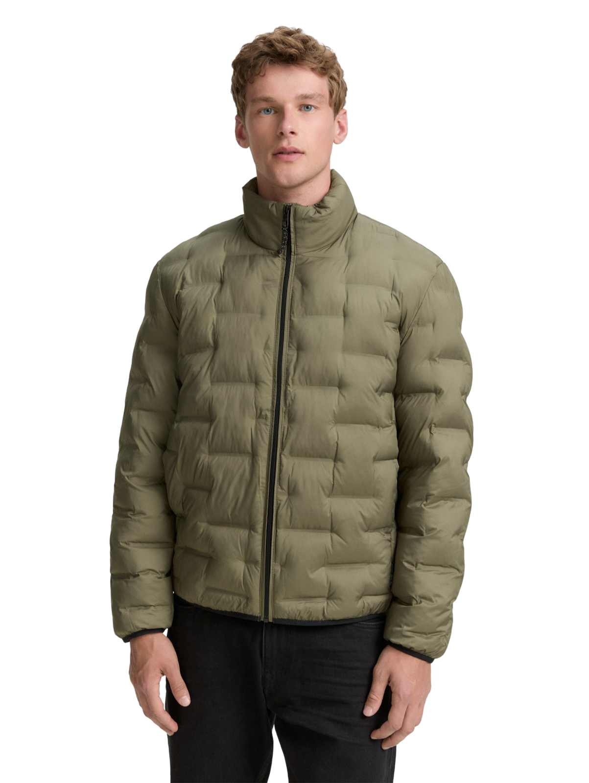 Pánská bunda TOM TAILOR zelená - XXL
