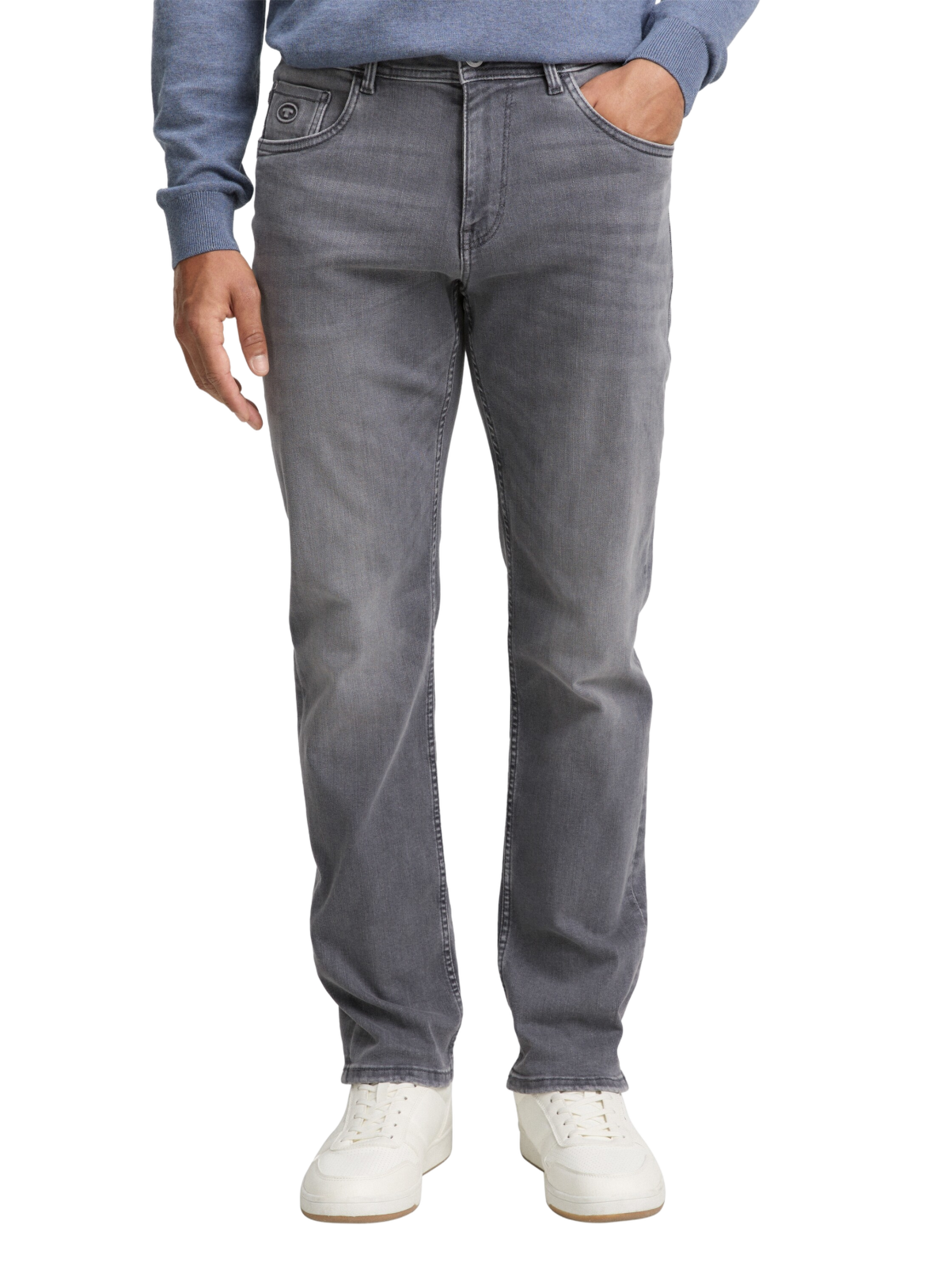 Pánské džíny TOM TAILOR TTJosh regular šedé-seprané - 32/34