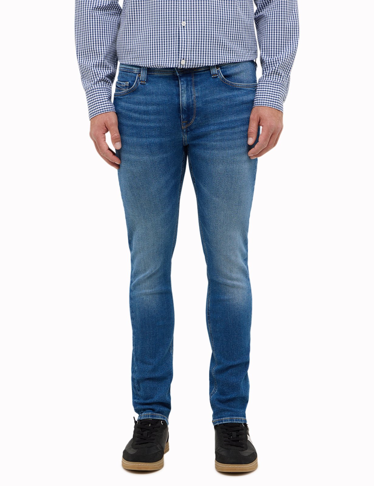 Pánské džíny MUSTANG Vegas Slim klasicky modré-seprané- 29/32