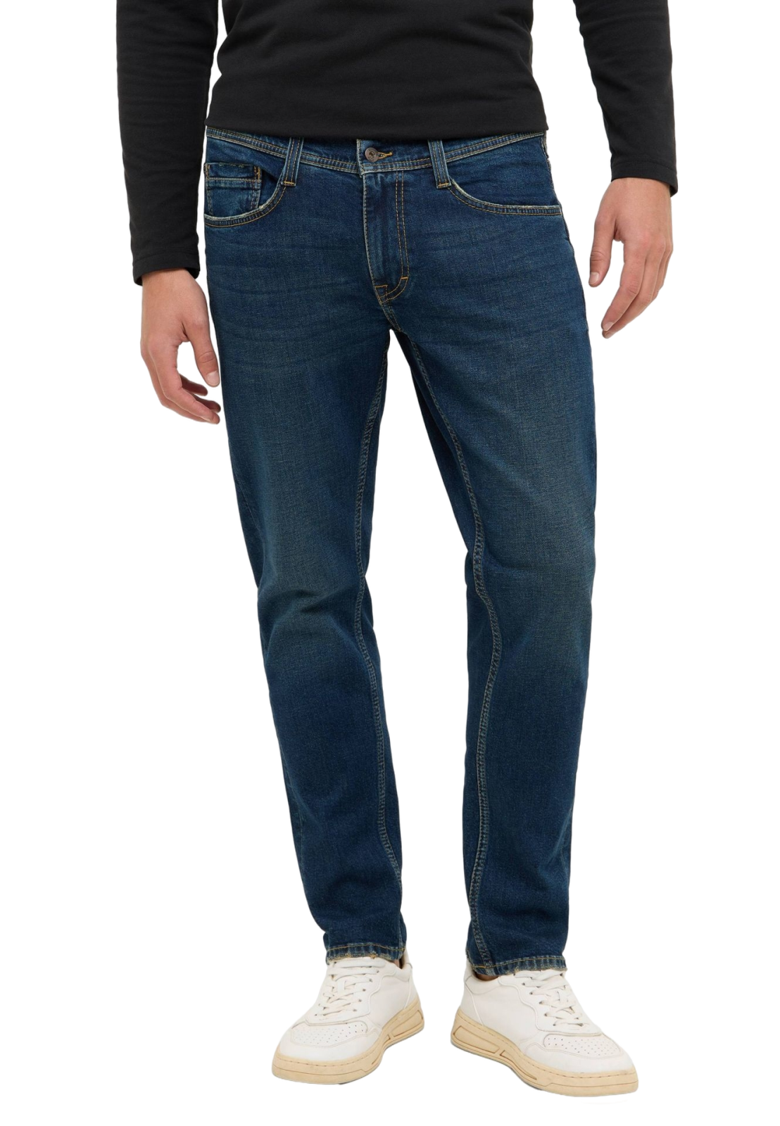 Pánské džíny MUSTANG Oregon Slim tmavě modré-seprané - 36/32