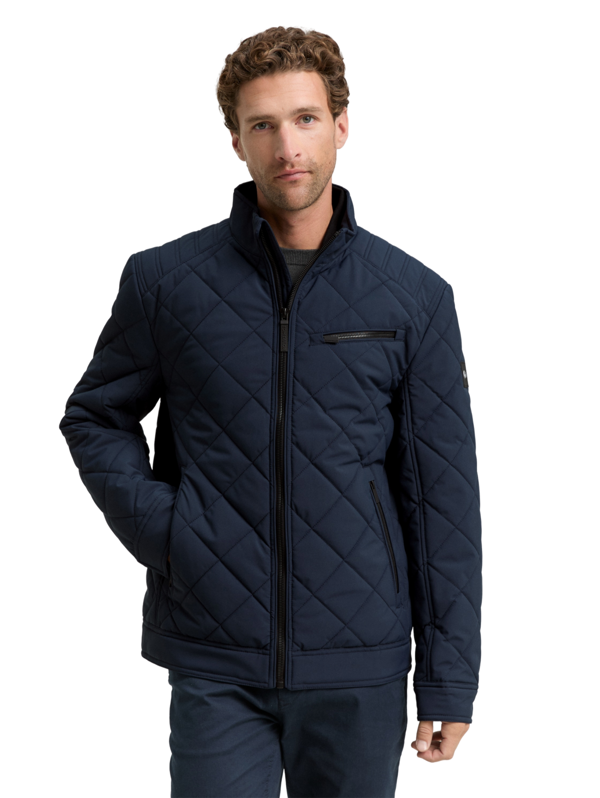 Pánská bunda TOM TAILOR modrá - 3XL