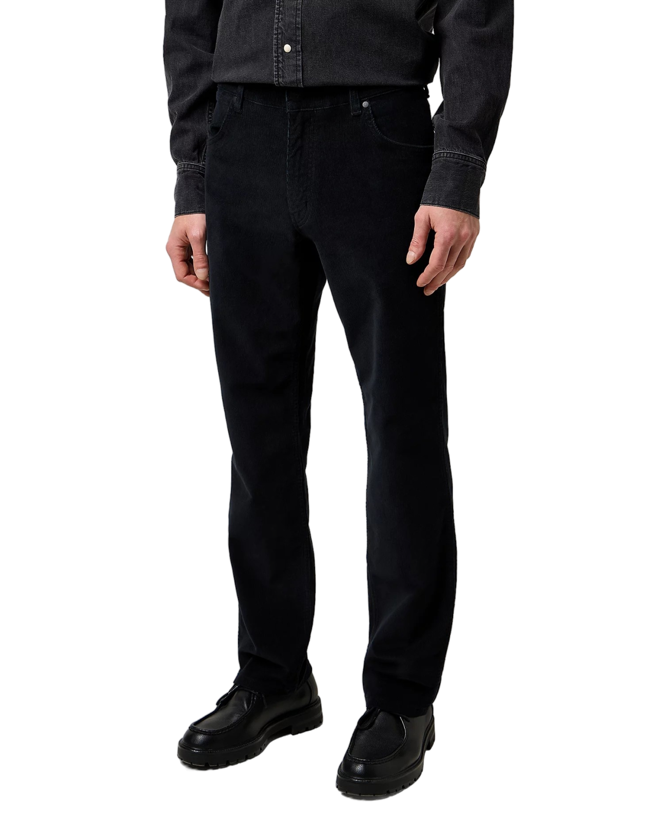 Pánské kalhoty WRANGLER Greensboro černé - 30/32