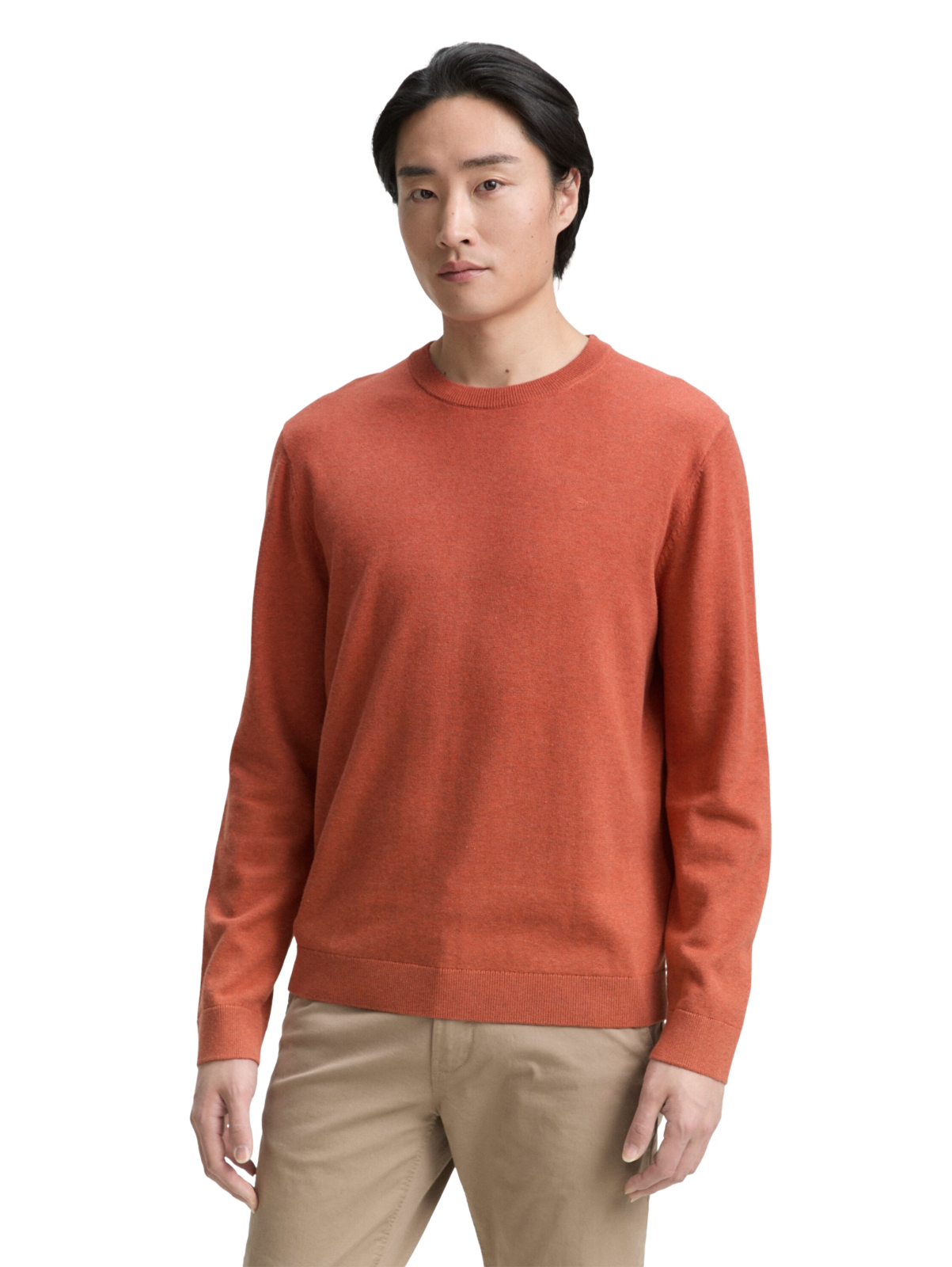 Pánský svetr TOM TAILOR červený - XXL