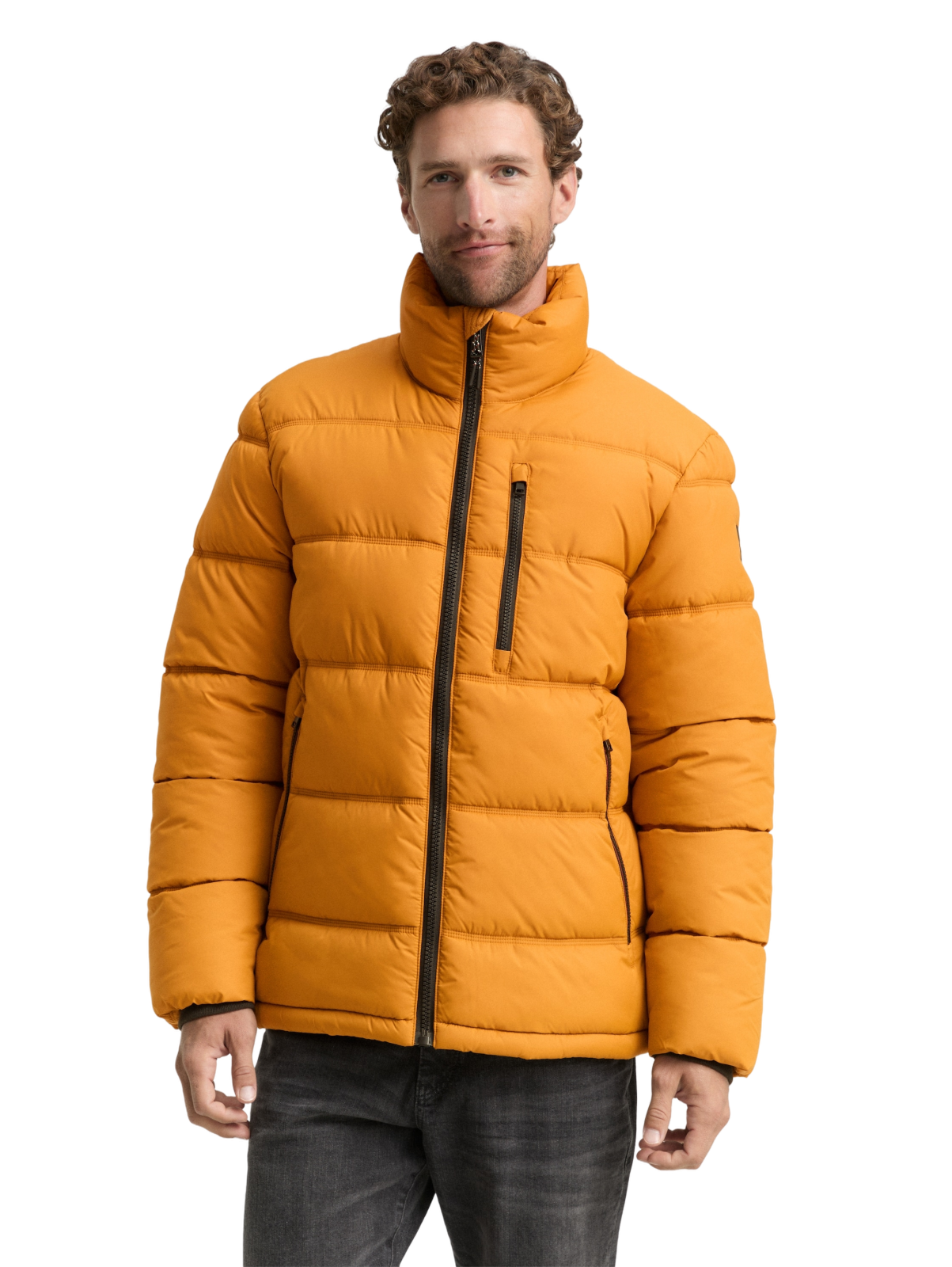Pánská bunda TOM TAILOR žlutá - XL