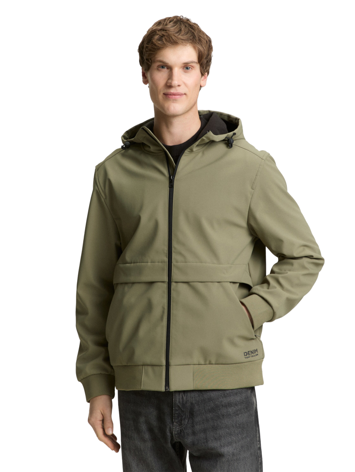 Pánská bunda TOM TAILOR zelená - XL