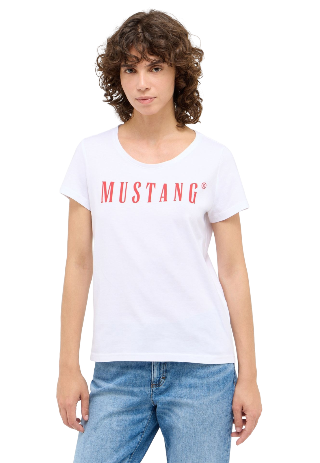 Dámské tričko  MUSTANG bílé - S