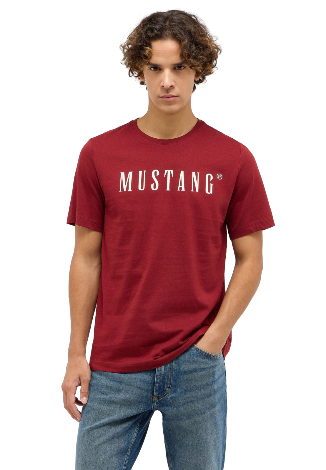 Pánské tričko MUSTANG červené - M
