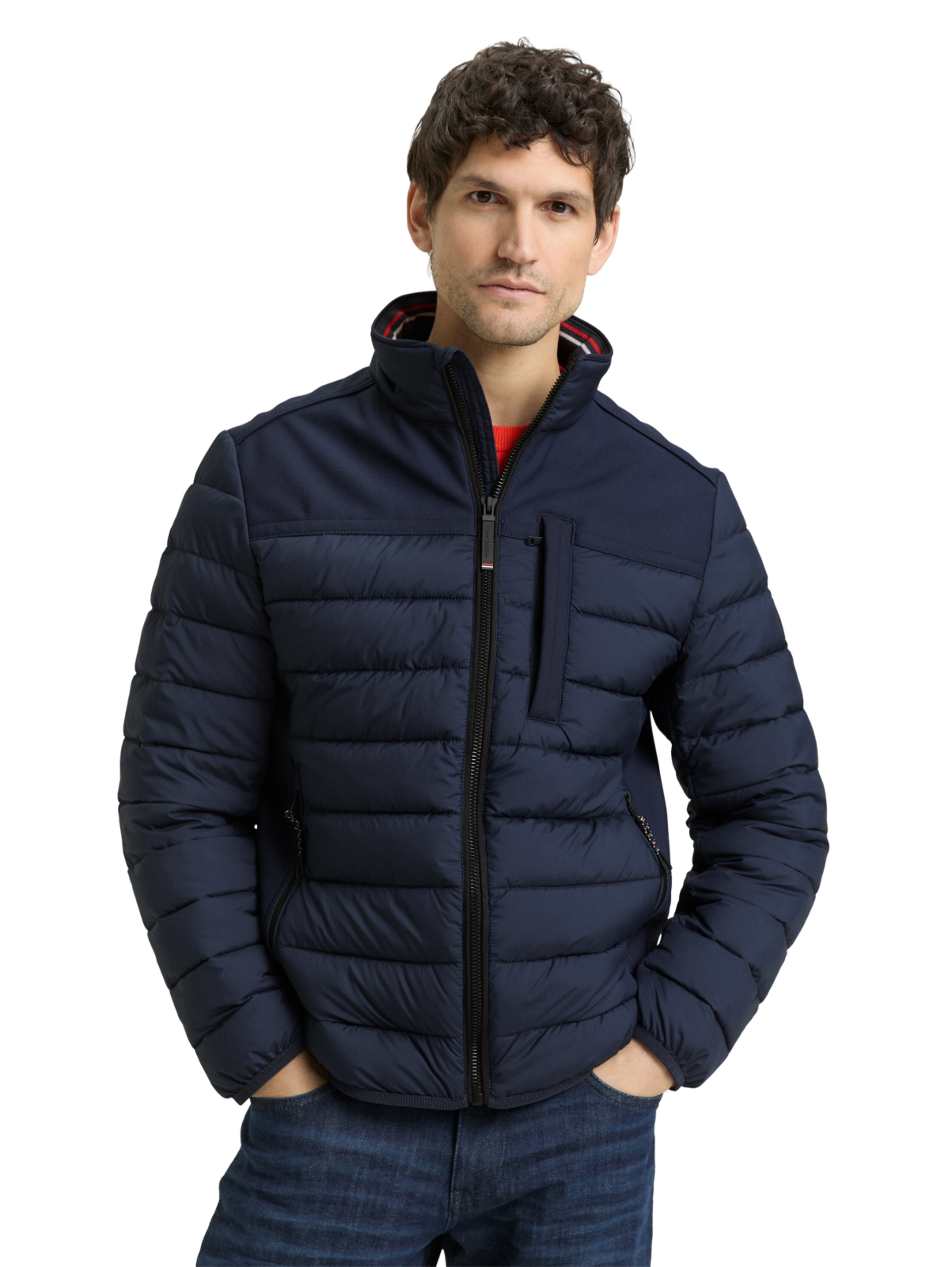 Pánská bunda TOM TAILOR modrá - XXL