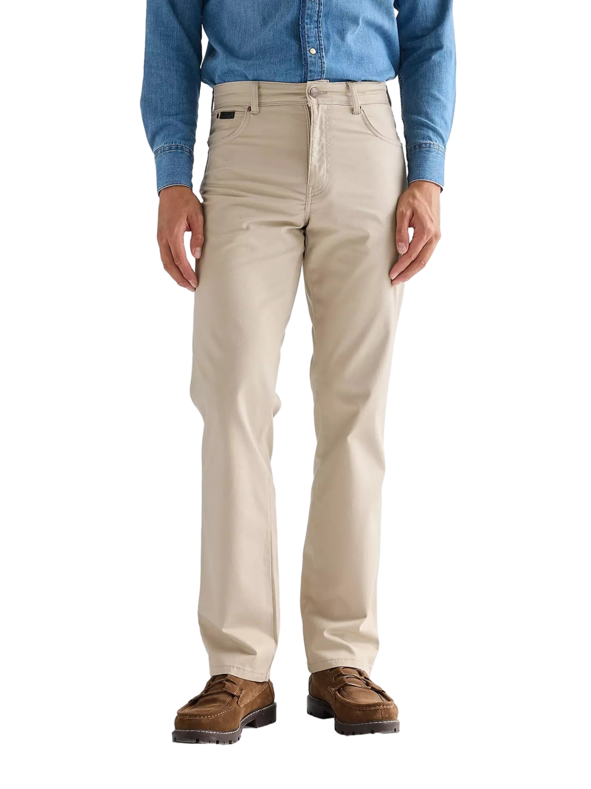 Pánské kalhoty WRANGLER Texas béžové - 42/32