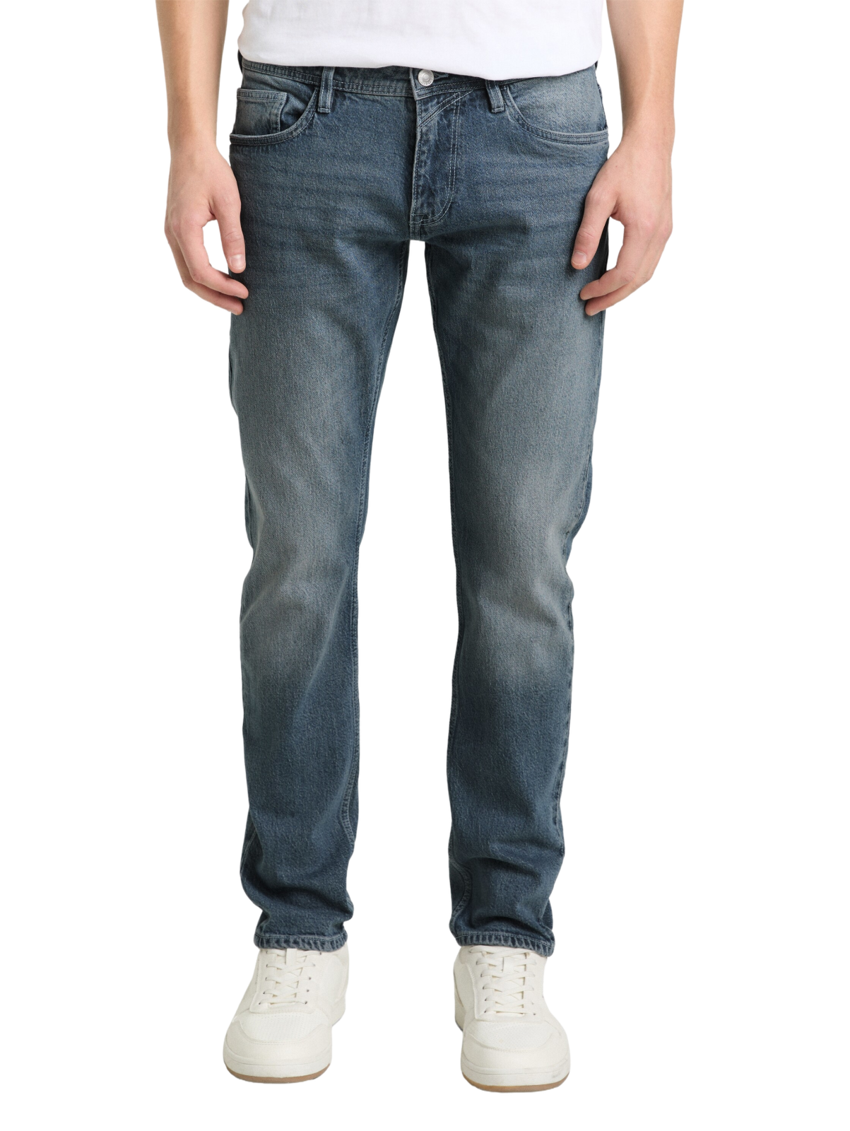 Pánské džíny TOM TAILOR TTPiers slim klasicky modré-seprané - 33/36