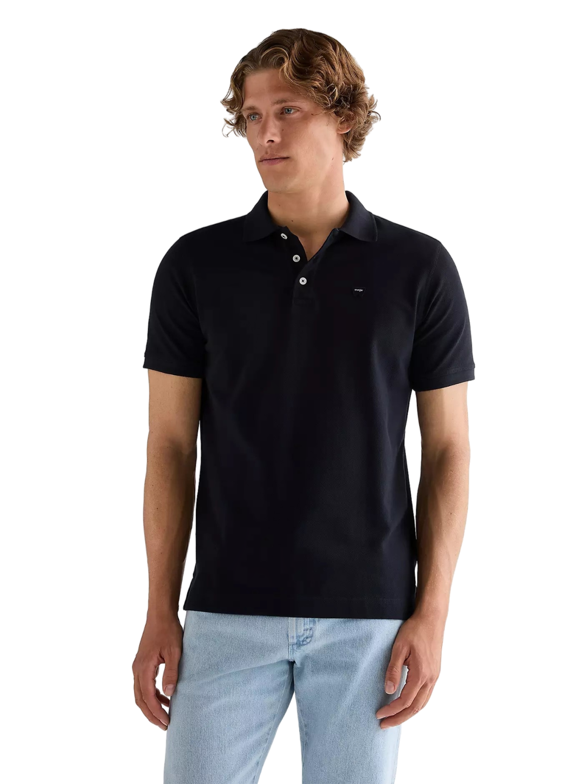 Pánská polokošile WRANGLER černá - M