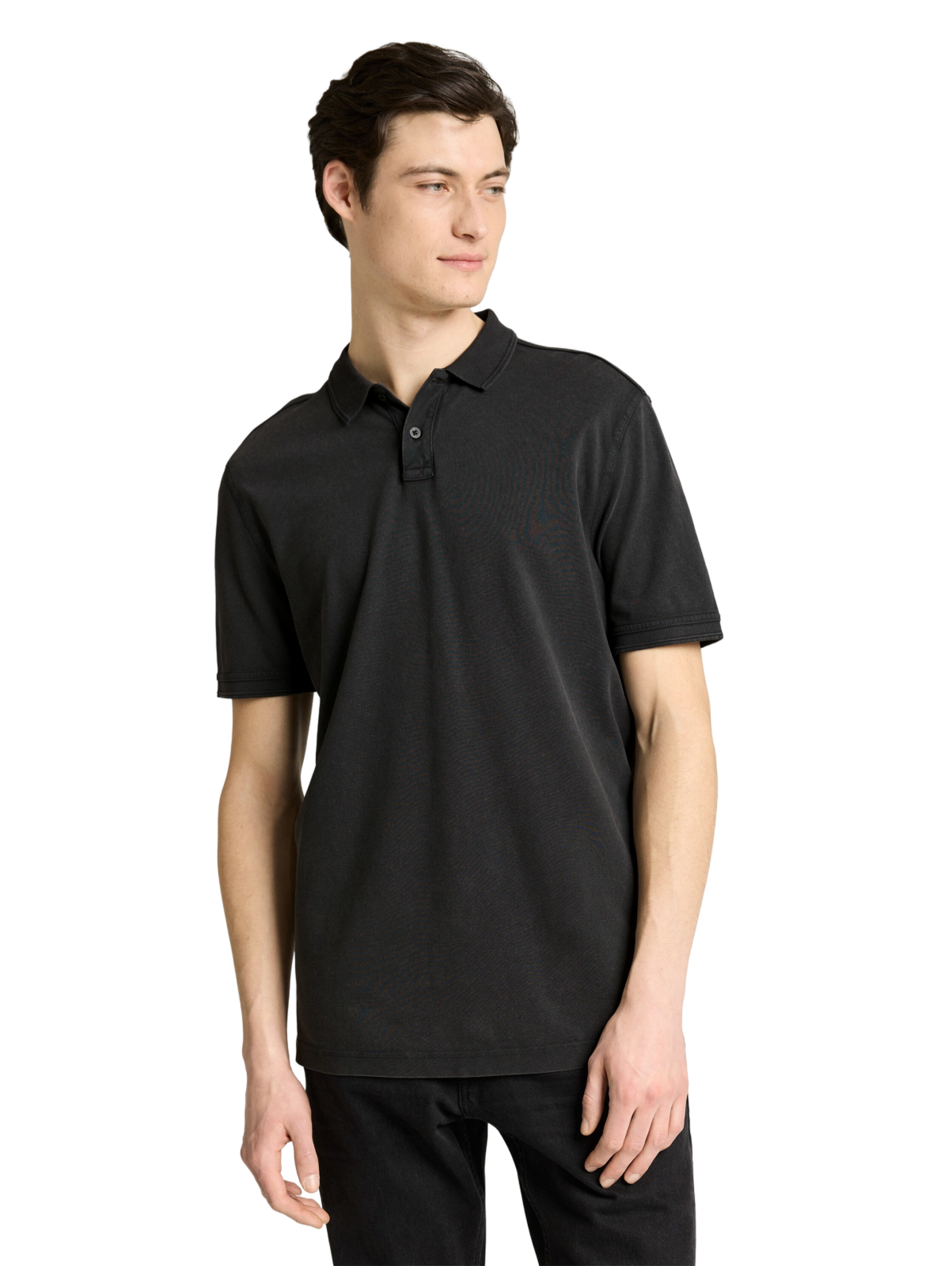 Pánská polokošile TOM TAILOR černá - XL