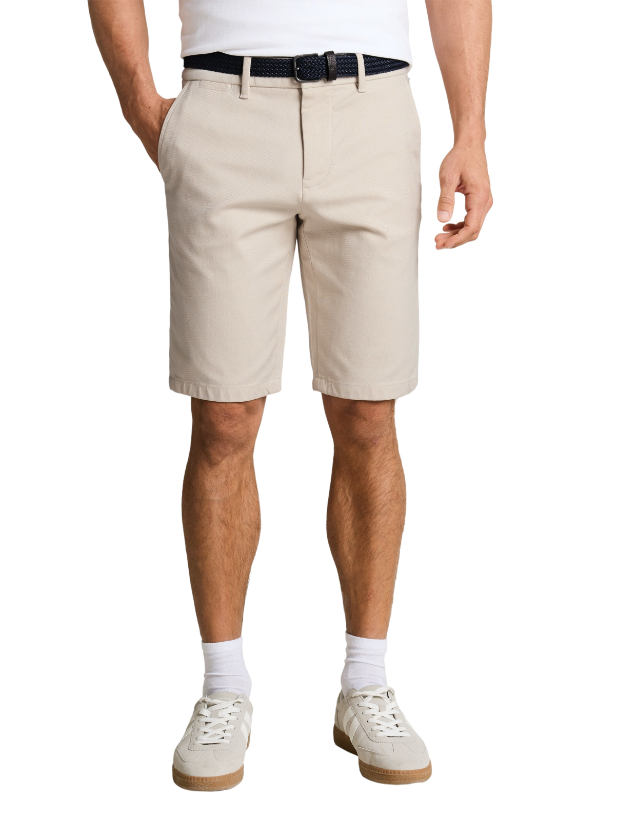 Pánské kraťasy TOM TAILOR béžové - 33
