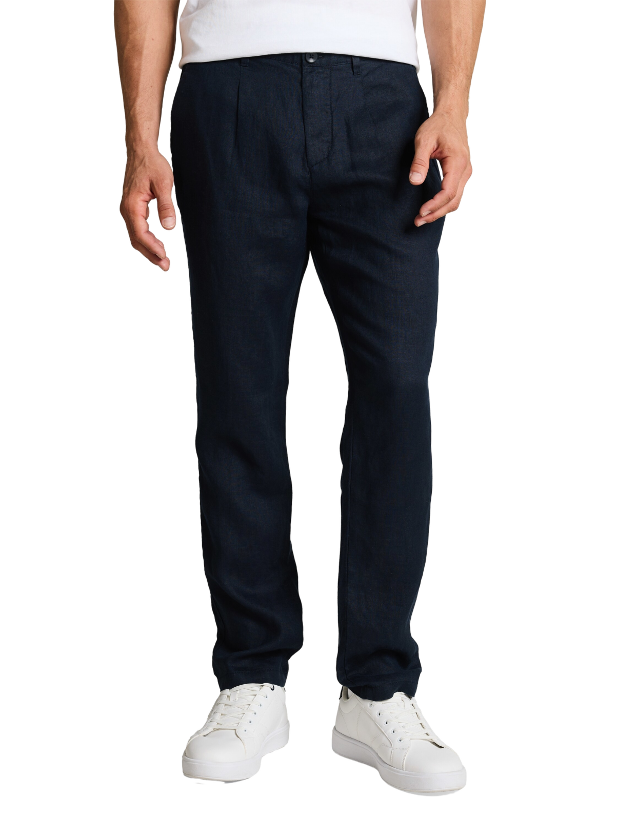 Pánské kalhoty TOM TAILOR TTREGULAR chino modré - 29/32