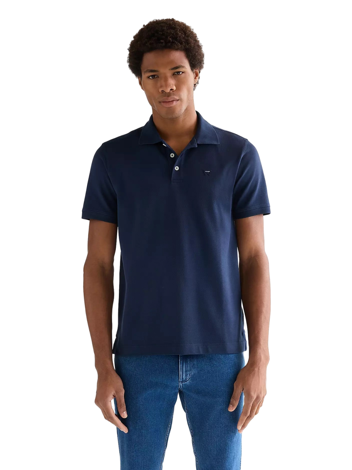 Pánská polokošile WRANGLER modrá - M
