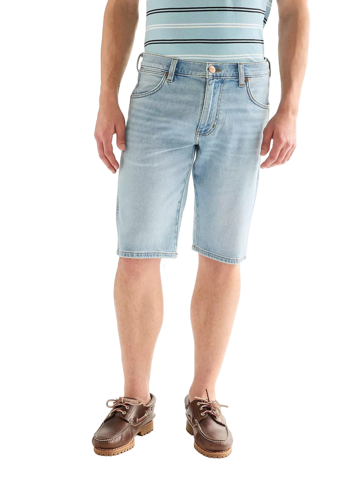 Pánské džínové kraťasy WRANGLER Colton Shorts modré - 40