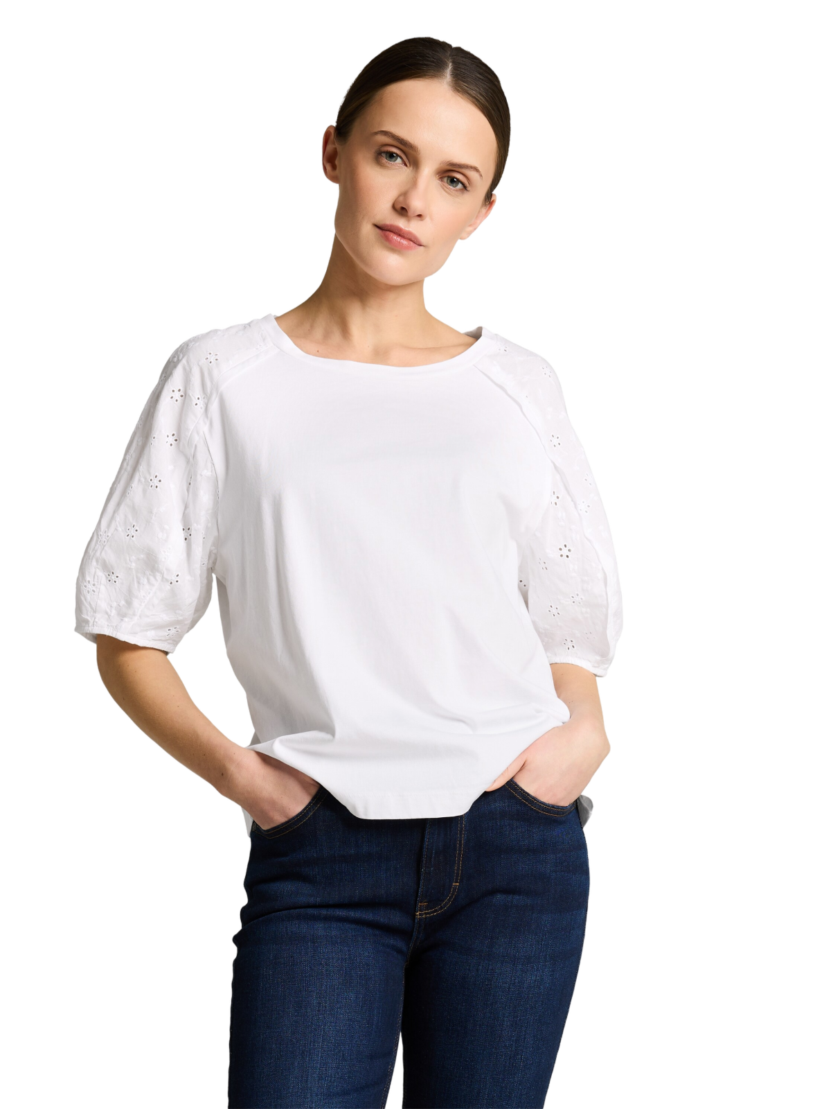 Dámská halenka TOM TAILOR bílá - XL