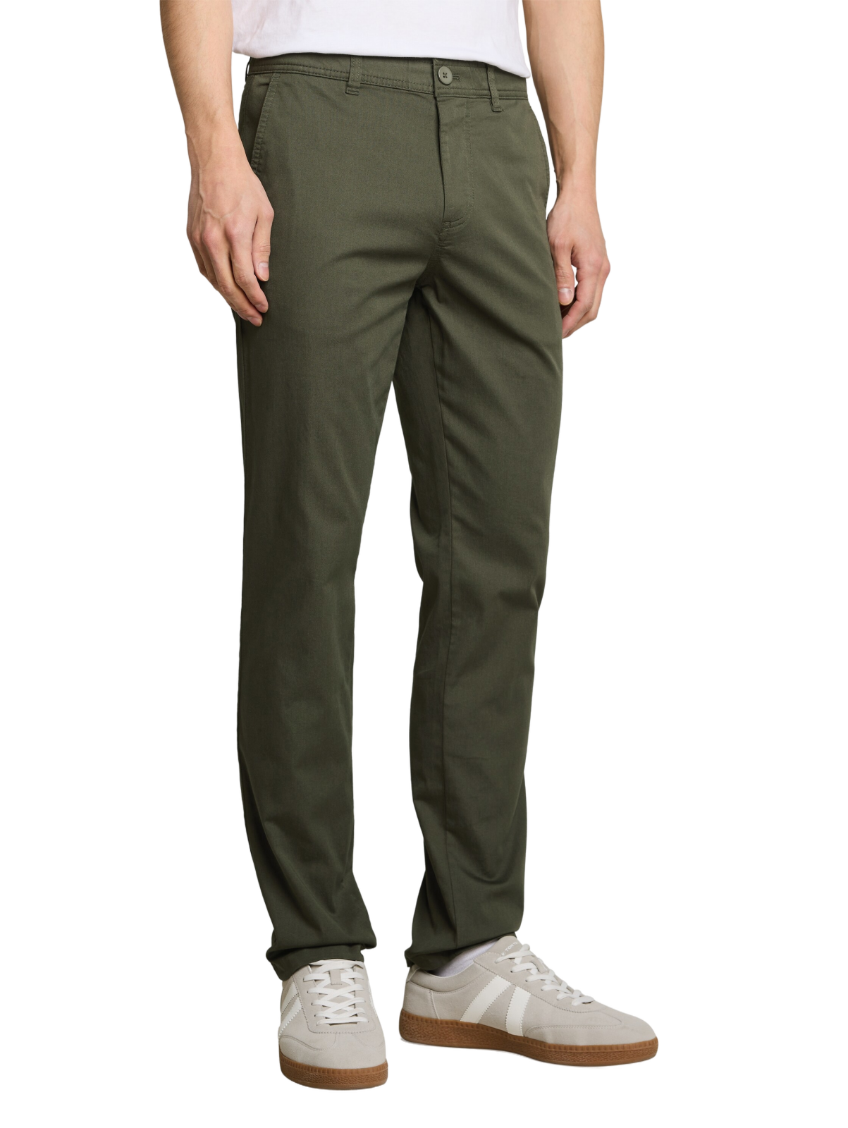 Pánské kalhoty TOM TAILOR zelené - 33/34