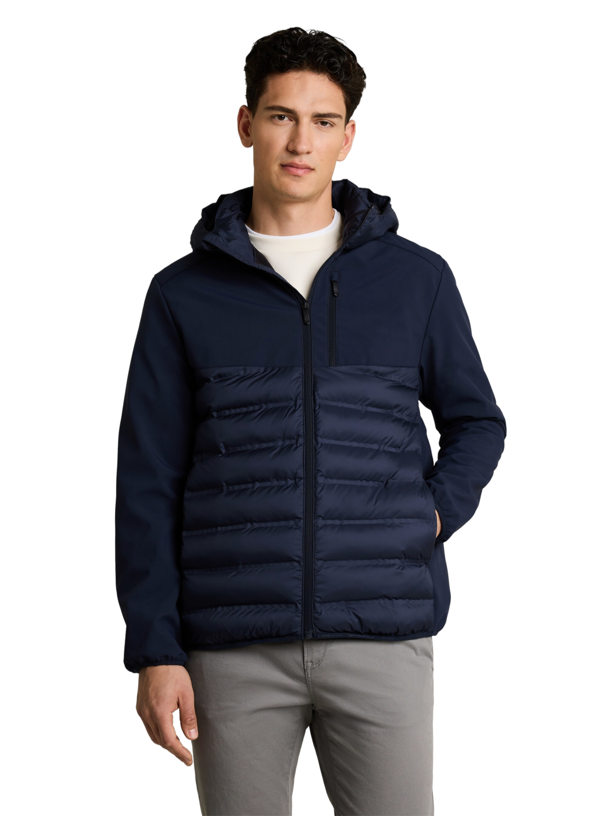 Pánská bunda TOM TAILOR modrá - XXL