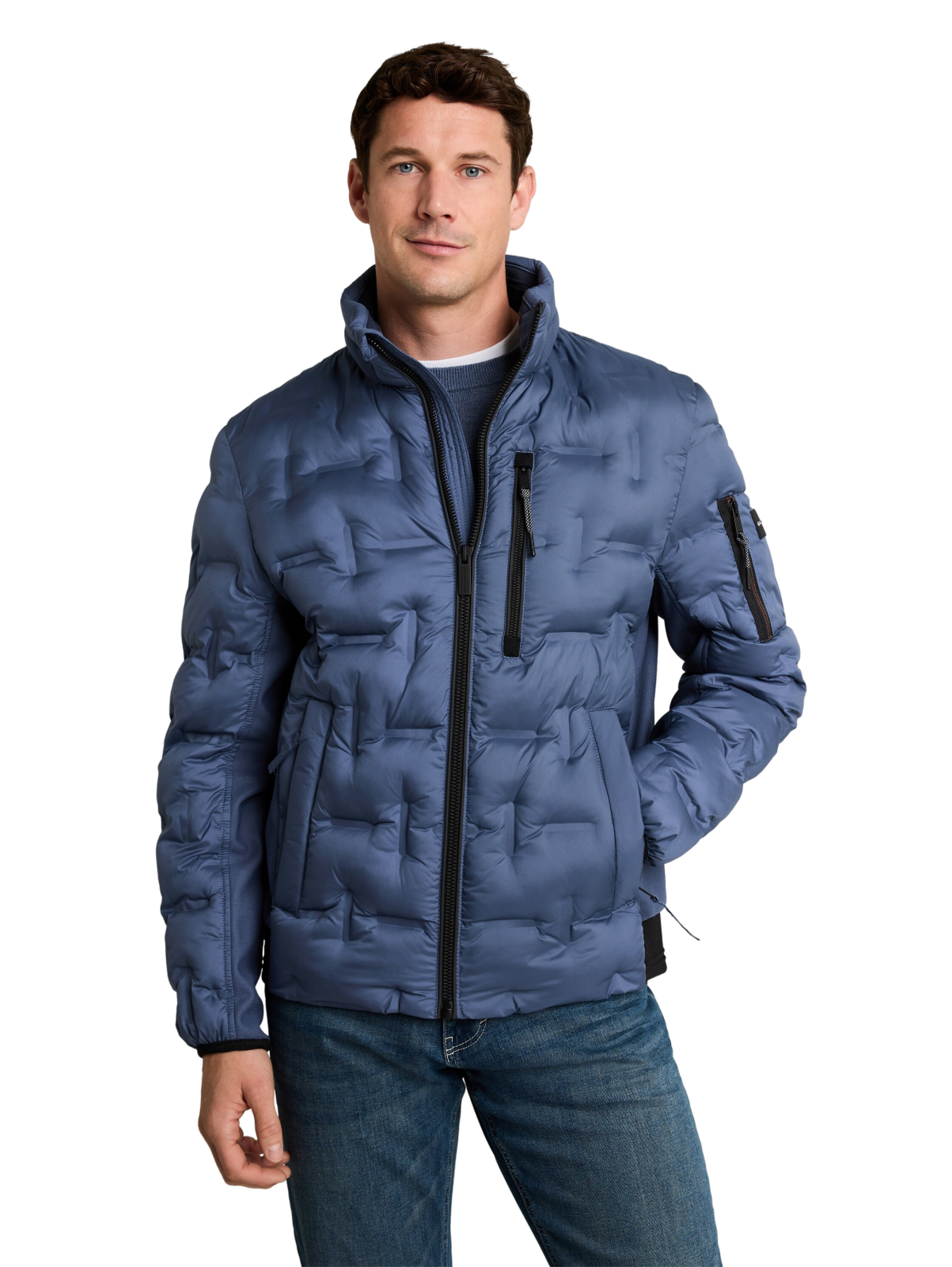 Pánská bunda TOM TAILOR modrá - XL