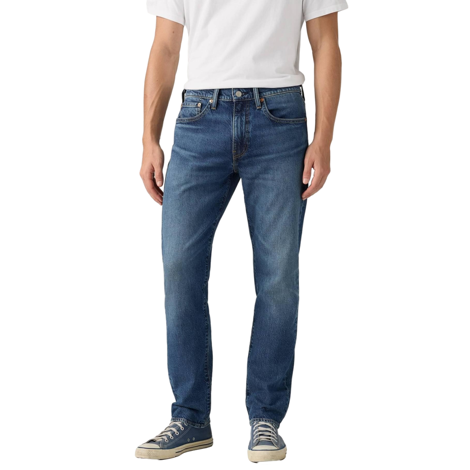 Pánské džíny LEVI'S 502 klasicky modré-seprané - 32/34