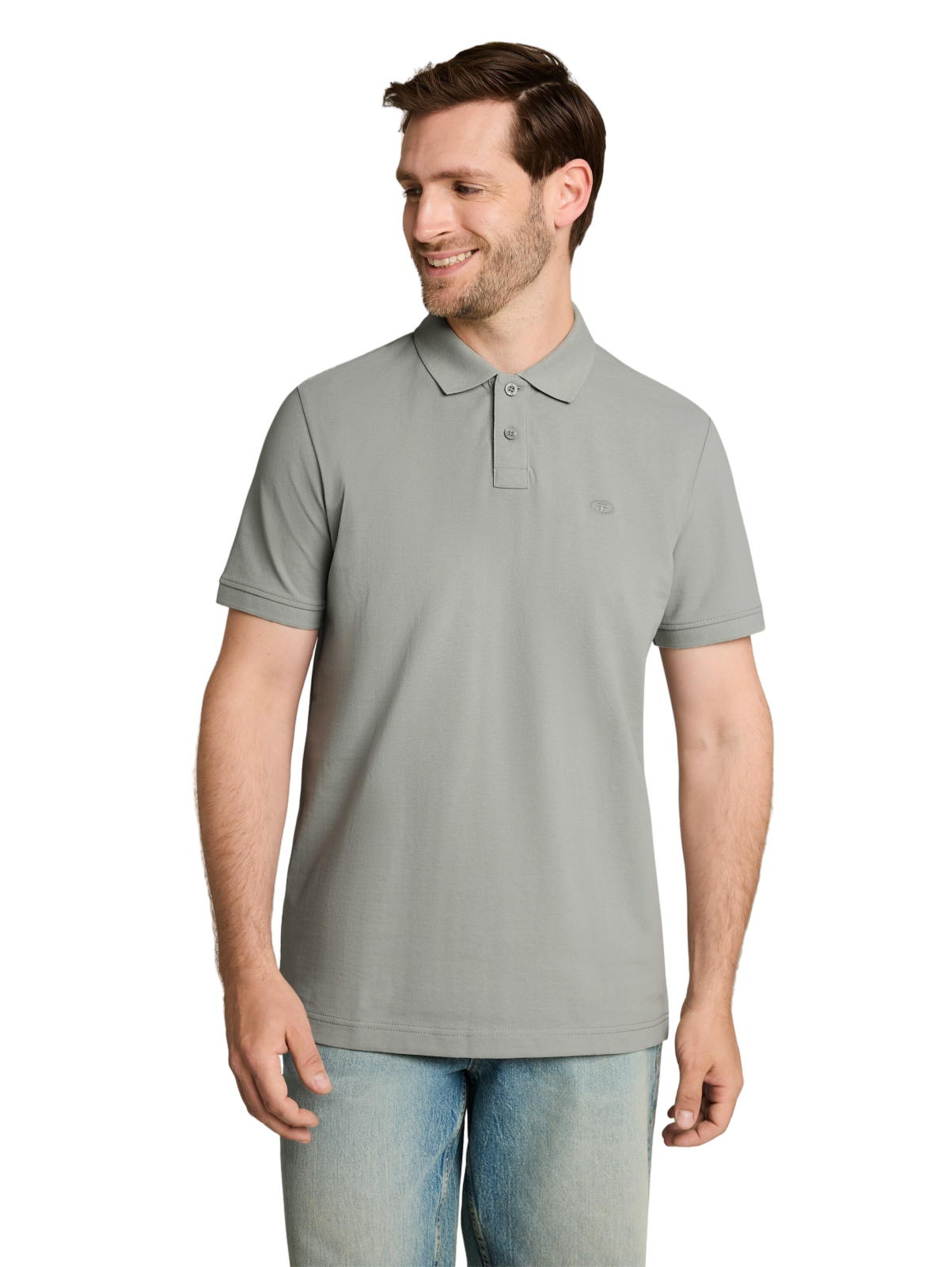 Pánské tričko TOM TAILOR zelené - XL