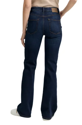 Dámské džíny TOM TAILOR TTStella Bootcut tmavě modré-seprané - 26/34