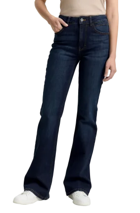 Dámské džíny TOM TAILOR TTStella Bootcut tmavě modré-seprané - 26/34