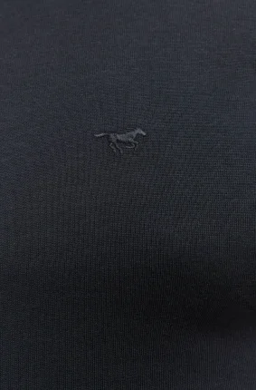 Pánské tričko kMUSTANG černé - 3XL